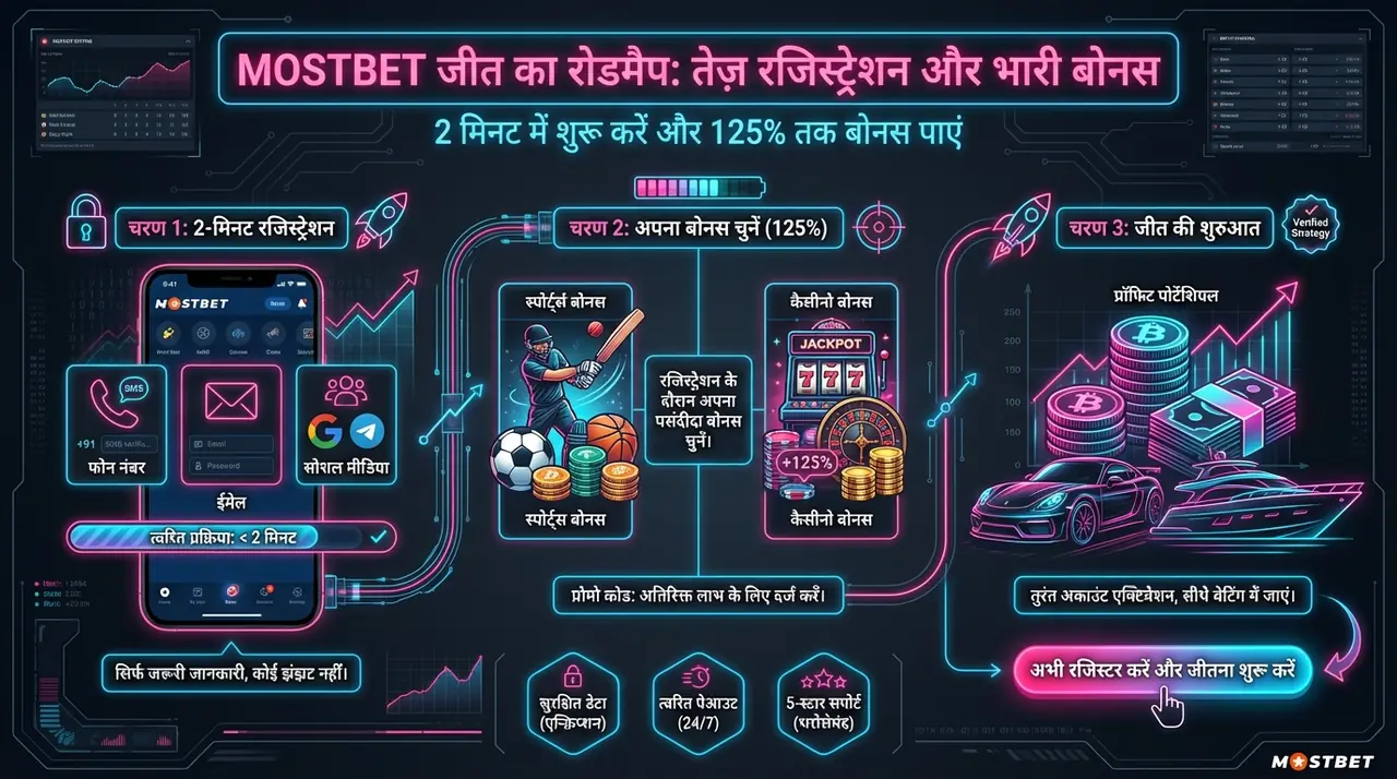 Mostbet रजिस्ट्रेशन